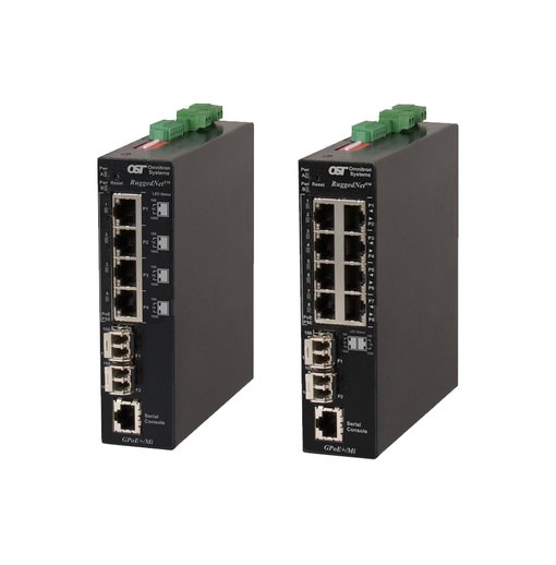Switch công nghiệp PoE-30W, 60W, 100W (10 Gigabit Ethernet and PoE)
