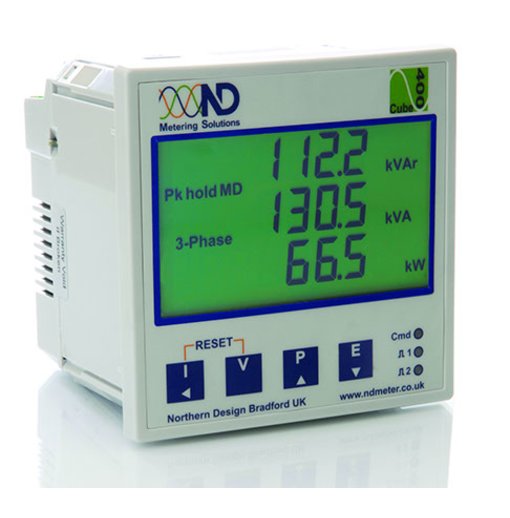 Đồng hồ đo điện đa năng Cube400 (Pulse Output, MODBUS, IP-Ethernet)